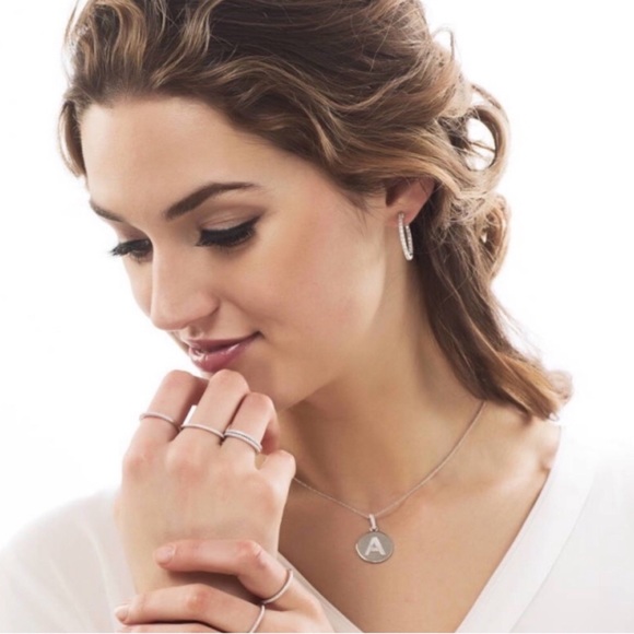 MICHAEL KORS • Silver Inside Out Hoop Earrings - Picture 2 of 7